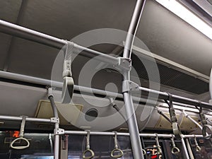 Holding Anchor Inside a Public Bus