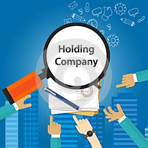 Holding Company Types of business corporation organization entity photo