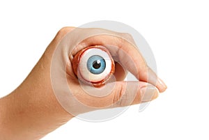 Holding an Eyeball