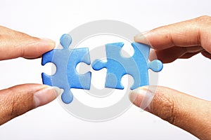 Holding Jigsaw Puzzle