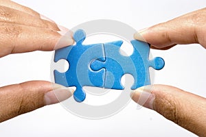 Holding Jigsaw Puzzle