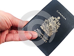 Holding a passport