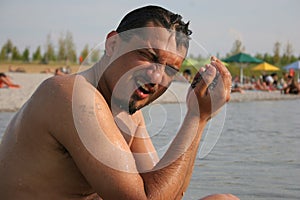 Holding the pebbles