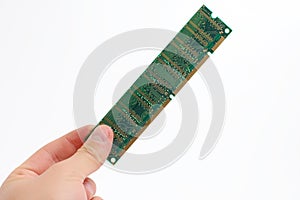 Holding RAM memory