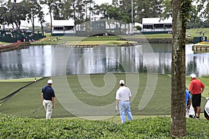 Hole 17 at The Players Championship 2012