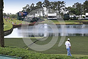 Hole 17 at The Players Championship 2012