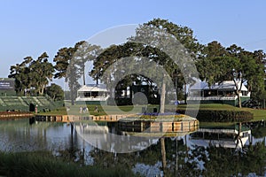 Hole 17 at The Players Championship 2012