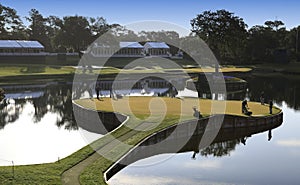 Hole 17 at The Players Championship 2012
