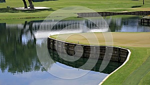 Hole 17, TPC Sawgrass golf, Ponte Vedra, FL