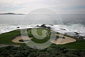 Hole 7 in Pebble Beach