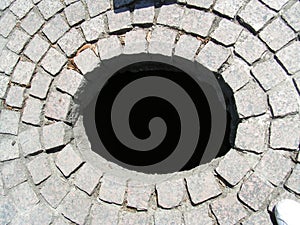 Hole Brick Pattern