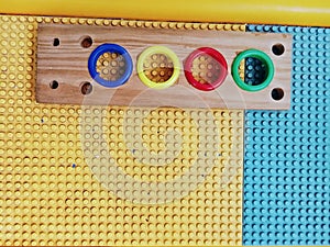 Hole color on DOT teksture