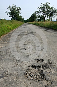 Hole on Damage Road