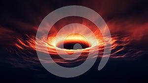 A hole in the ground with fire coming out of it