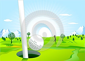 Hole in one photo