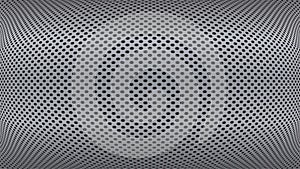 Hole perforated metal plate vector background