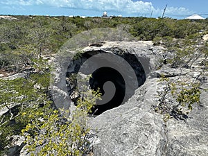 The Hole in Providenciales in the Turks and Caicos Islands photo