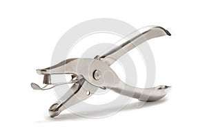 Hole punch - White background