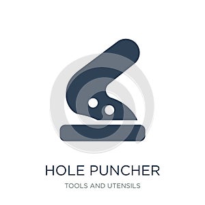 hole puncher icon in trendy design style. hole puncher icon isolated on white background. hole puncher vector icon simple and