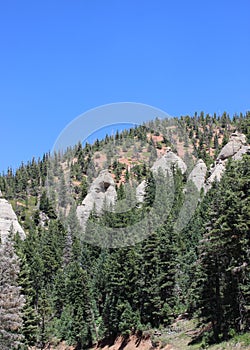 Hole in Rock Formation