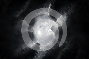 Hole in the Storm Clouds