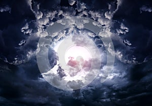 Hole in the Storm Clouds