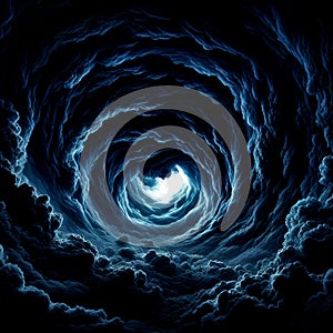 Hole in the Storm Clouds