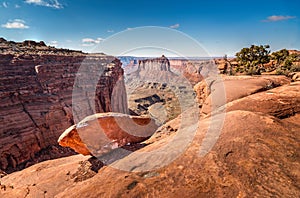 Holeman Spring Canyon Overlook in the Island in the sky National Park, Utah