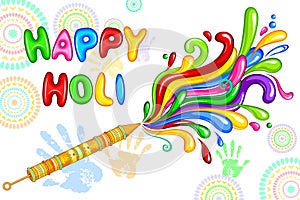Holi celebration background