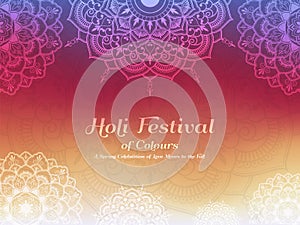 Holi festival of colours background