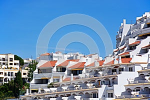 Holiday apartments with balconies, Albufeira.