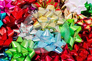 Holiday Bows Background