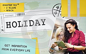 Holiday Break Journey Travel Trip Concept