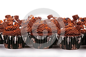 Holiday Chocolate Cupcakes