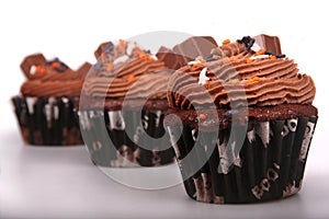 Holiday Chocolate Cupcakes