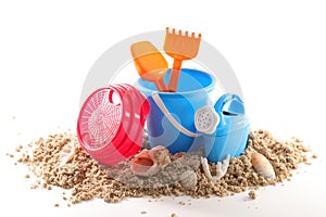 Holiday concept beach object