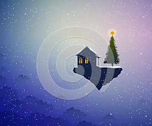 Holiday in the dreamland, Santa house,