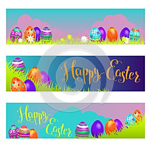 Holiday Easter banners