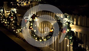 Holiday Fence Decorations