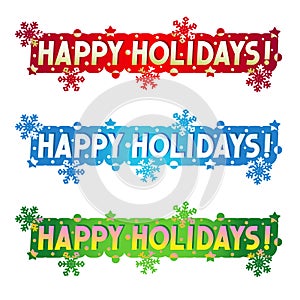 Holiday greeting - Happy Holidays!