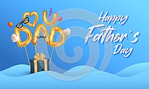 Holiday greetings background for Happy Father s Day