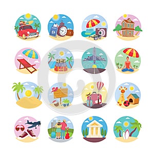 Holiday Illustration Icons Pack