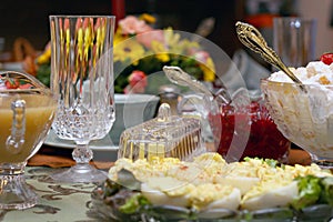 Holiday Meal Table Setting