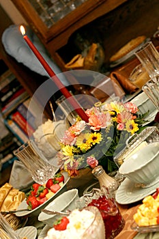 Holiday Meal Table Setting