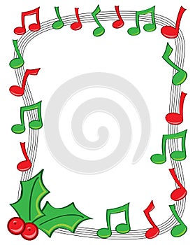 Holiday Music Border