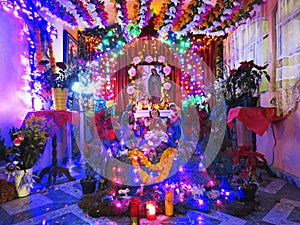 Holiday Nativity Display in Chilpancingo Guerrero Mexico photo