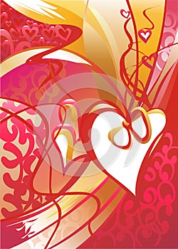 Holiday Patterned abstract background