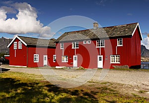 Holiday resort, Kabelvag village, Lofoten