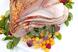 Holiday Roasted Sliced Ham