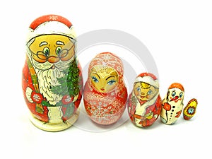 Holiday Russian Nesting Dolls